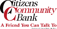 Citizens Community Bank a friend you can talk to division of glacier bank logo