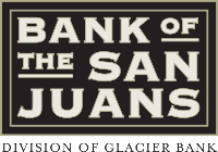 Bank of the San Juans Division of Glacier Bank logo