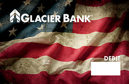 American Flag Debit Card Picture