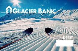 Skiing Debit Card Picture