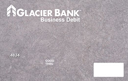Grey debit card picture