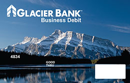 Mountain business debit card picture