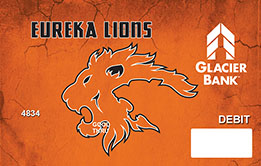 Eureka Lions debit card picture