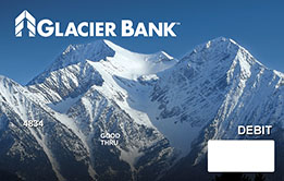 Mountains debit card picture